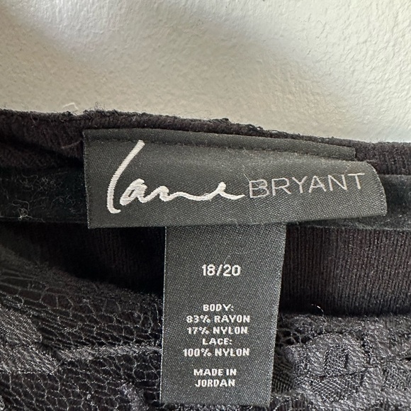 Lane Bryant Black Asymmetrical Sweater Size 2X - Picture 7 of 8